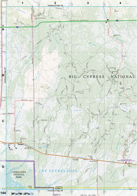 Florida Atlas & Gazetteer Page 144 Preview 1