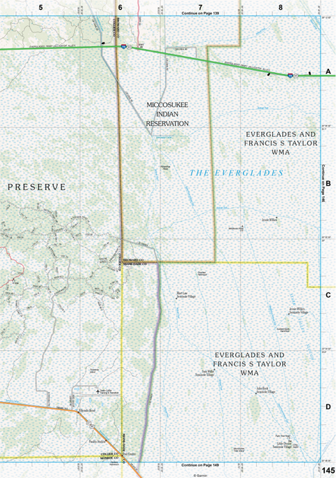 Florida Atlas & Gazetteer Page 145 Preview 1