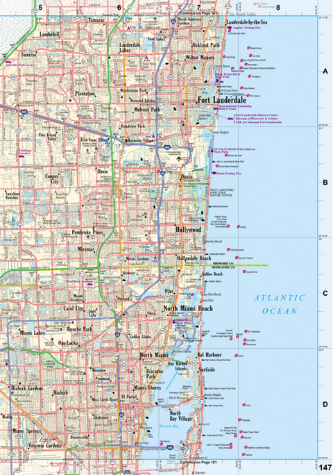 Florida Atlas & Gazetteer Page 147 Preview 1