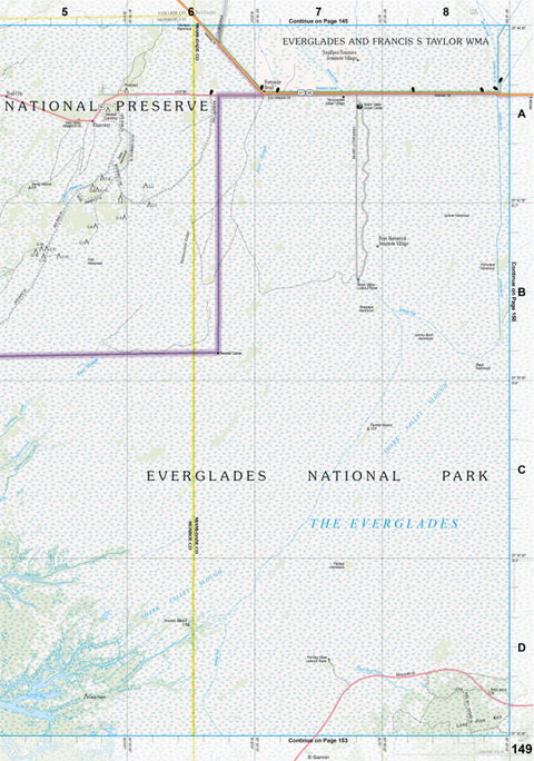 Florida Atlas & Gazetteer Page 149 Preview 1