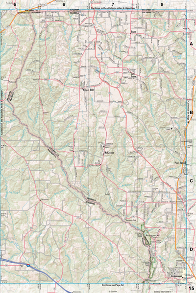Florida Atlas & Gazetteer Page 15 Preview 1