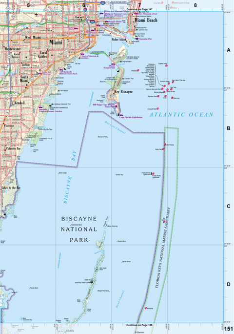 Florida Atlas & Gazetteer Page 151 Preview 1