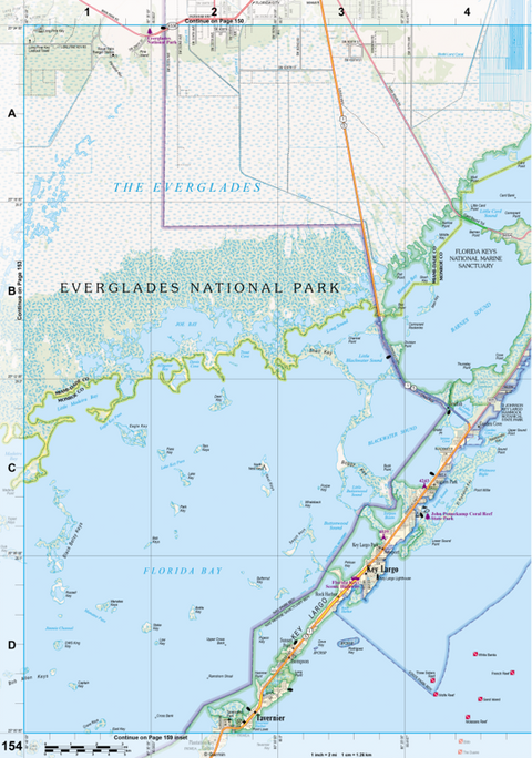 Florida Atlas & Gazetteer Page 154 Preview 1