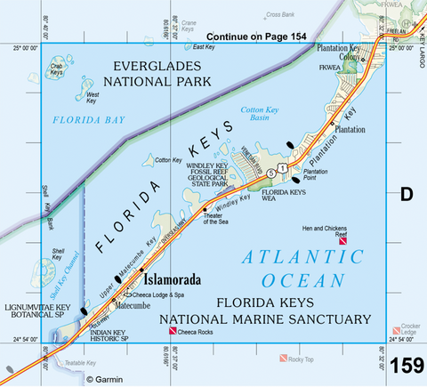 Florida Atlas & Gazetteer Page 159 Inset Preview 1