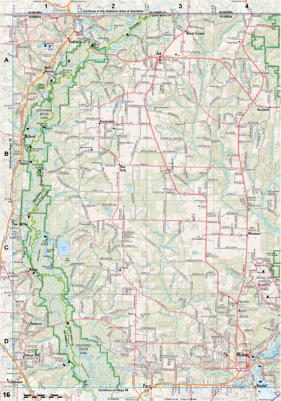 Florida Atlas & Gazetteer Page 16 Preview 1