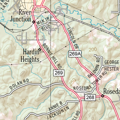 Florida Atlas & Gazetteer Page 23 Preview 3