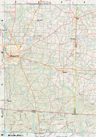 Florida Atlas & Gazetteer Page 26 Preview 1