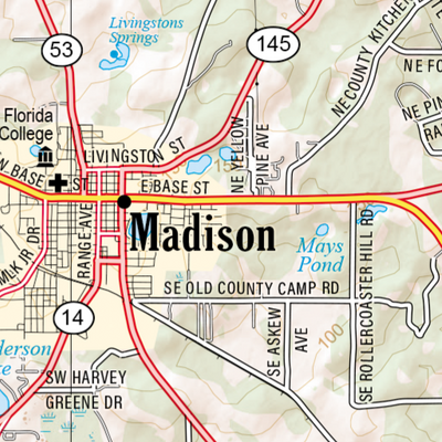 Florida Atlas & Gazetteer Page 46 Preview 3