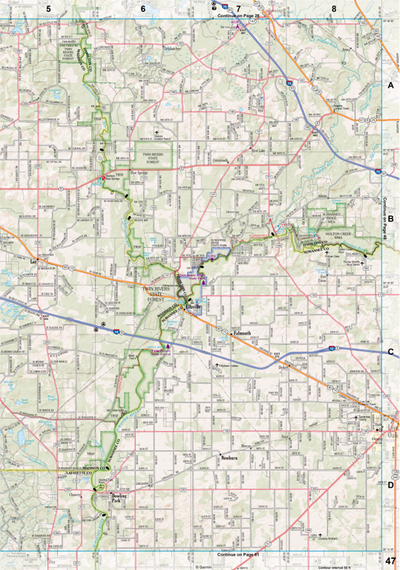 Florida Atlas & Gazetteer Page 47 Preview 1