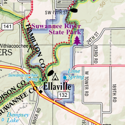 Florida Atlas & Gazetteer Page 47 Preview 2