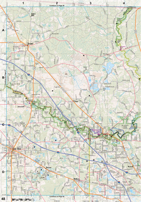 Florida Atlas & Gazetteer Page 48 Preview 1