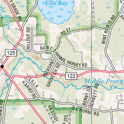Florida Atlas & Gazetteer Page 50 Preview 3