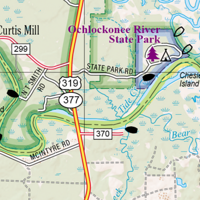 Florida Atlas & Gazetteer Page 57 Preview 2