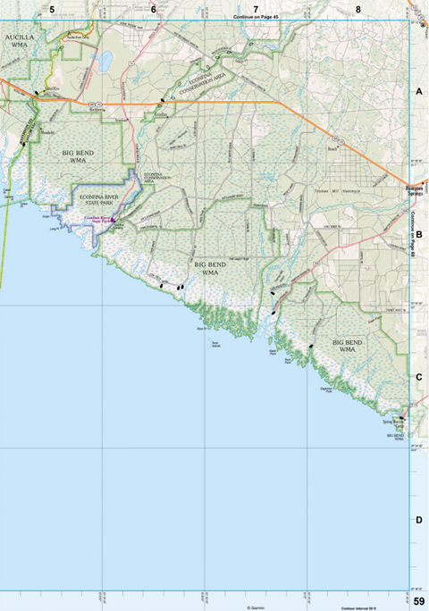 Florida Atlas & Gazetteer Page 59 Preview 1