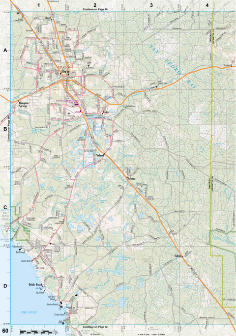 Florida Atlas & Gazetteer Page 60 Preview 1