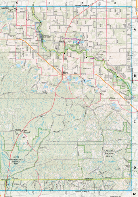 Florida Atlas & Gazetteer Page 61 Preview 1