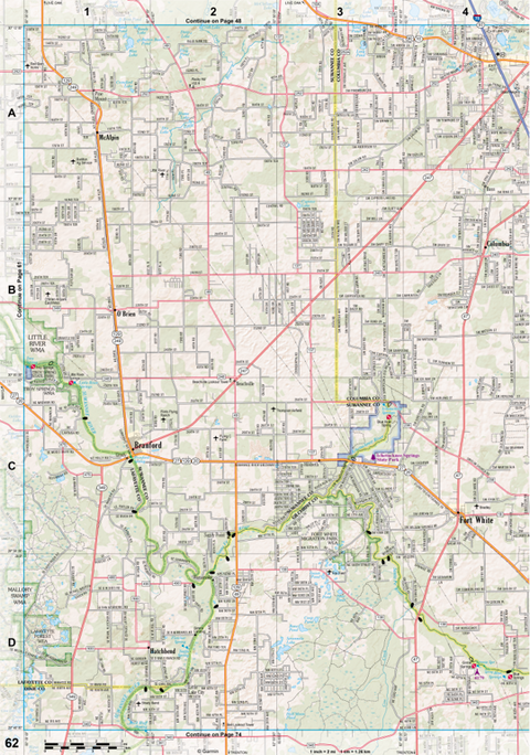 Florida Atlas & Gazetteer Page 62 Preview 1