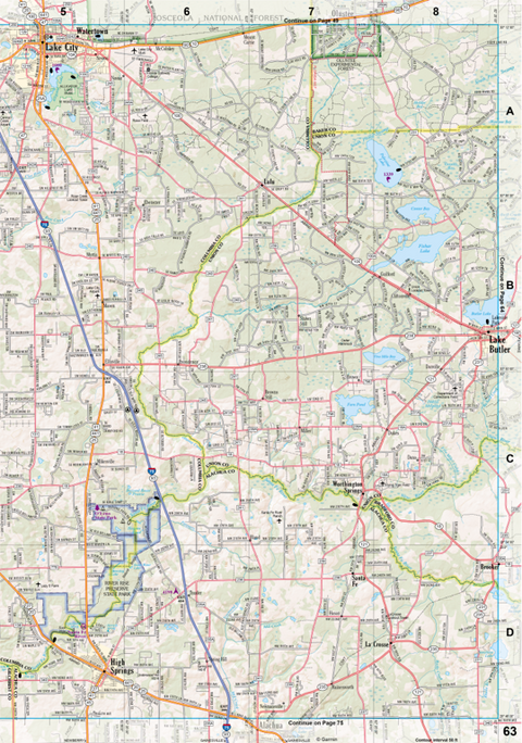 Florida Atlas & Gazetteer Page 63 Preview 1