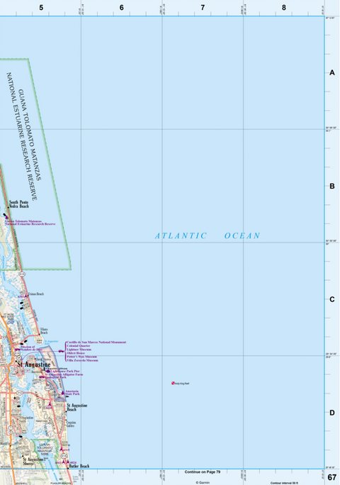 Florida Atlas & Gazetteer Page 67 Preview 1