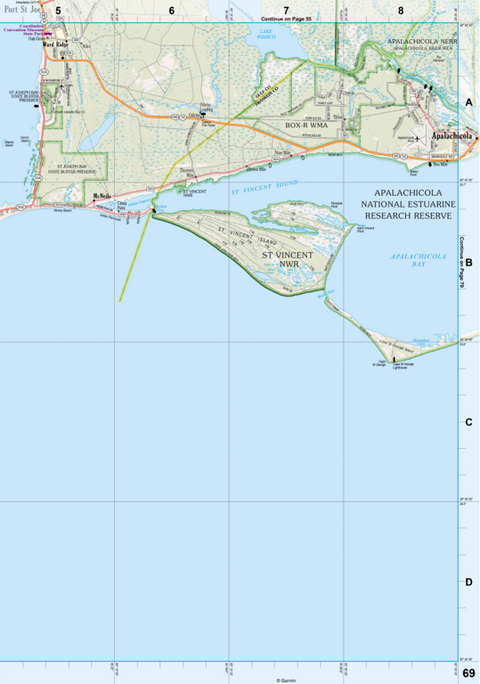Florida Atlas & Gazetteer Page 69 Preview 1