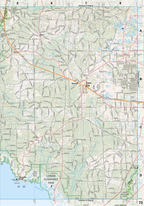 Florida Atlas & Gazetteer Page 73 Preview 1