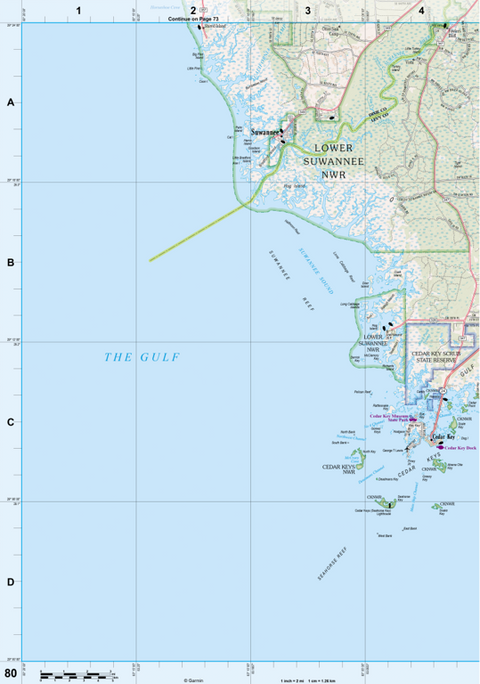 Florida Atlas & Gazetteer Page 80 Preview 1