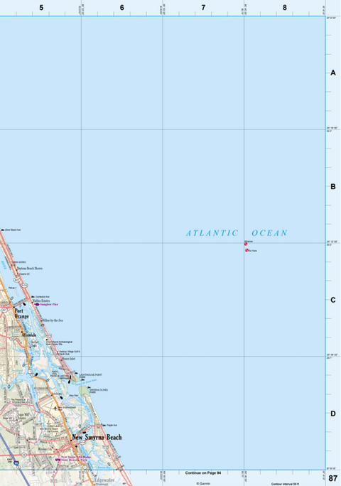 Florida Atlas & Gazetteer Page 87 Preview 1
