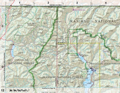 Idaho Atlas & Gazetteer Page 12 Preview 1