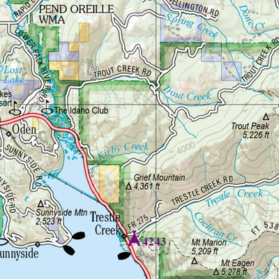 Idaho Atlas & Gazetteer Page 15 Preview 2