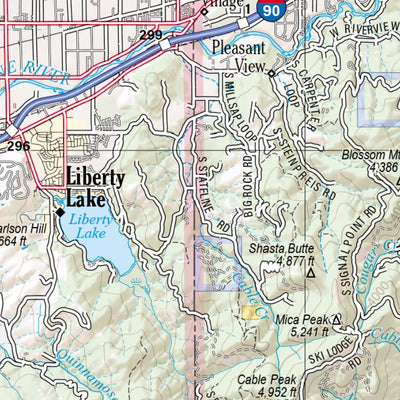 Idaho Atlas & Gazetteer Page 16 Preview 2