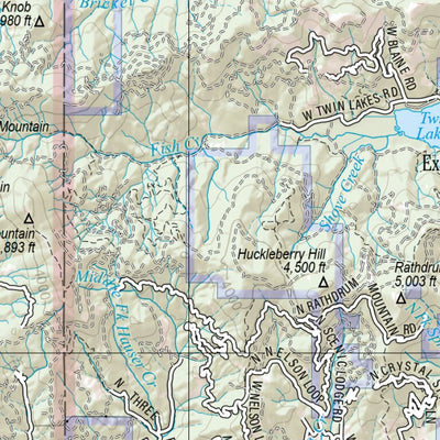 Idaho Atlas & Gazetteer Page 16 Preview 3