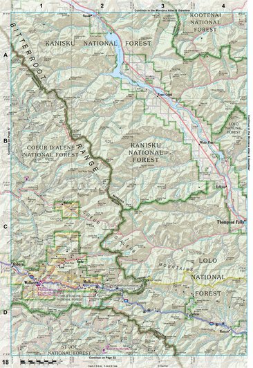 Idaho Atlas & Gazetteer Page 18 Preview 1