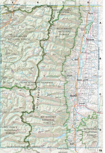 Idaho Atlas & Gazetteer Page 19 Preview 1