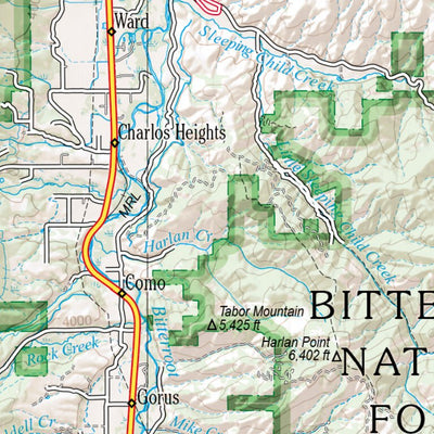 Idaho Atlas & Gazetteer Page 19 Preview 3