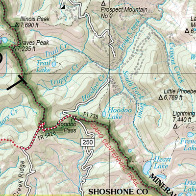 Idaho Atlas & Gazetteer Page 23 Preview 2