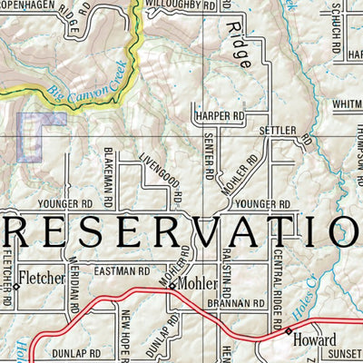 Idaho Atlas & Gazetteer Page 25 Preview 2