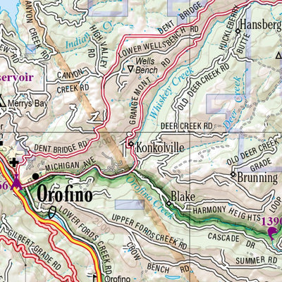 Idaho Atlas & Gazetteer Page 25 Preview 3