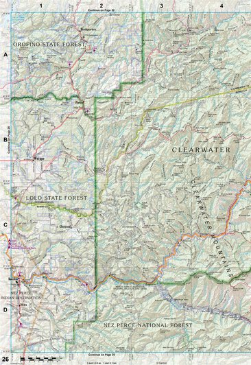 Idaho Atlas & Gazetteer Page 26 Preview 1