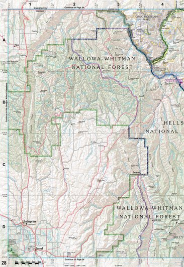 Idaho Atlas & Gazetteer Page 28 Preview 1