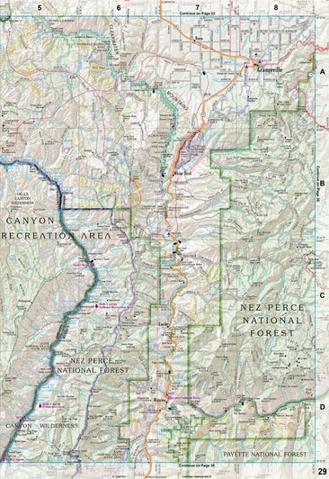 Idaho Atlas & Gazetteer Page 29 Preview 1