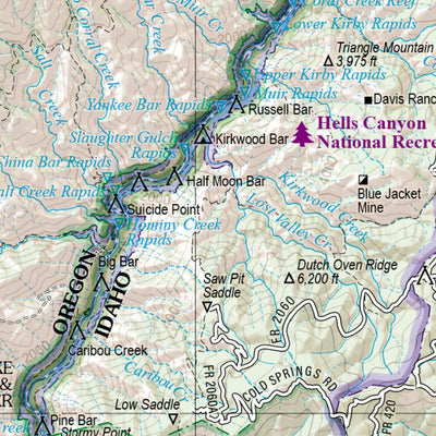 Idaho Atlas & Gazetteer Page 29 Preview 3