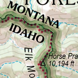 Idaho Atlas & Gazetteer Page 33 Inset Preview 3