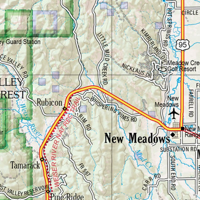 Idaho Atlas & Gazetteer Page 35 Preview 2