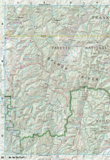 Garmin Idaho Atlas & Gazetteer Page 36 digital map
