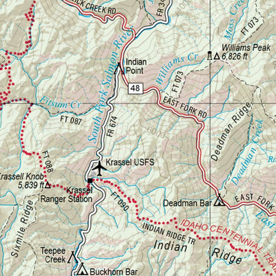 Idaho Atlas & Gazetteer Page 36 Preview 2