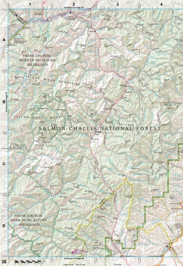 Idaho Atlas & Gazetteer Page 38 Preview 1
