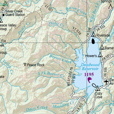 Idaho Atlas & Gazetteer Page 42 Preview 2