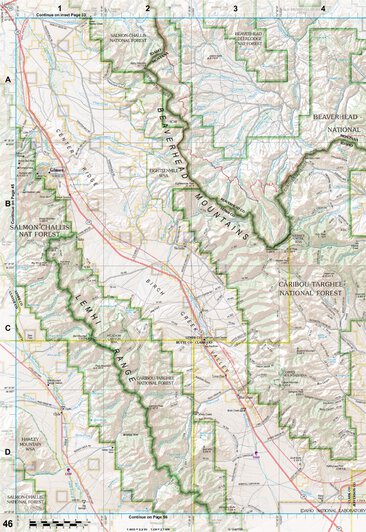 Idaho Atlas & Gazetteer Page 46 Preview 1