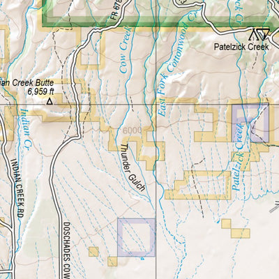 Idaho Atlas & Gazetteer Page 47 Preview 2