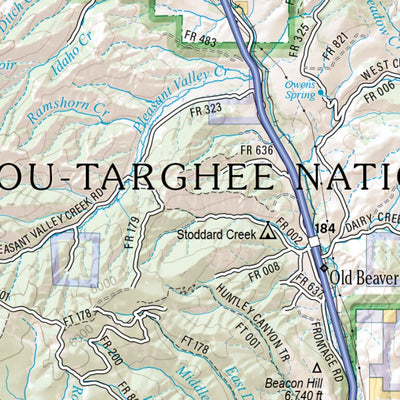 Idaho Atlas & Gazetteer Page 47 Preview 3